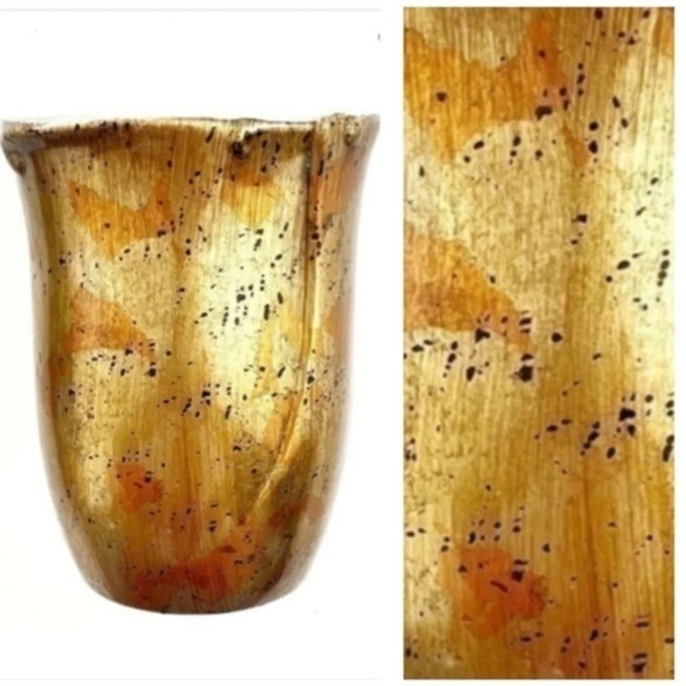 VINTAGE! RARE! CROSCILL Gold Foil Finish Tumbler/Cup!